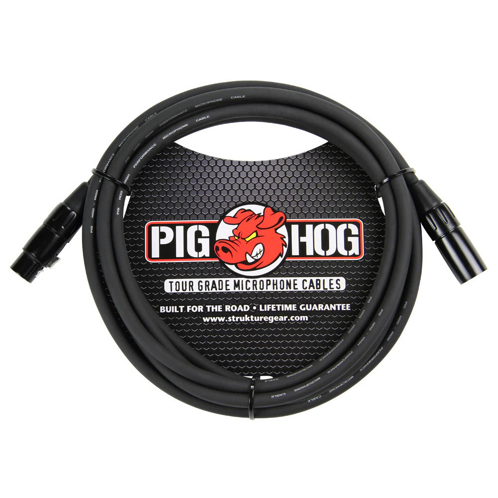 Pighog Pighog / PHM系列 麥克風導線 XLR (6ft/10ft/15ft/20ft/30ft) — 三峽麥克風
