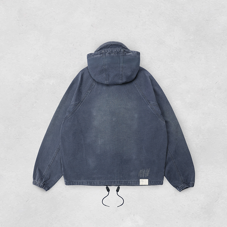 B-SIDE DAMAGE HOODED JACKET