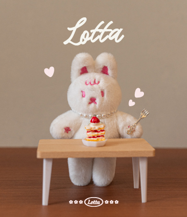 軟軟兔Lotta吊飾娃娃