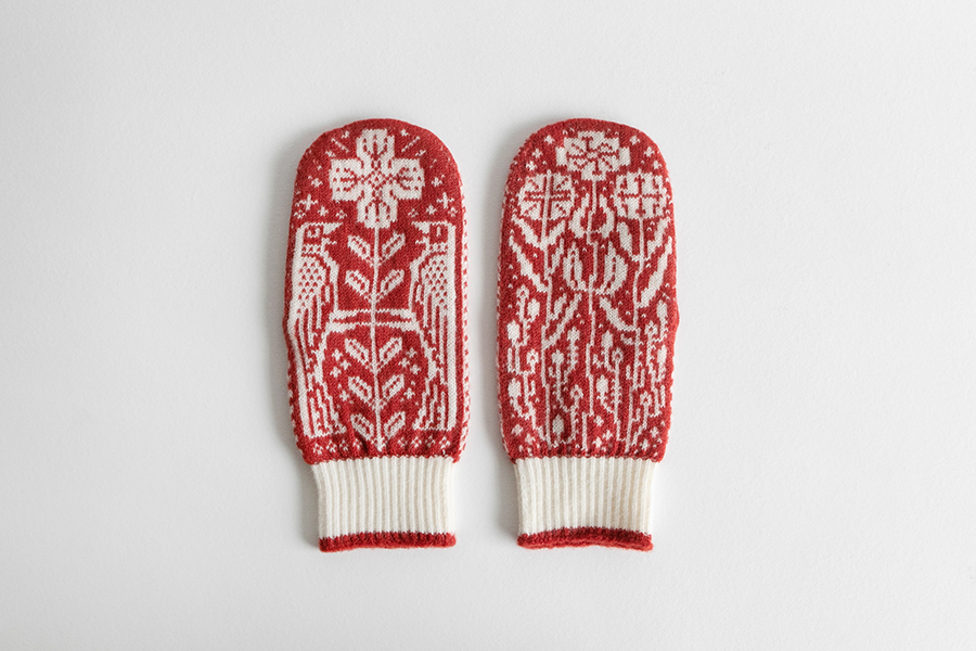 鹿兒島睦週邊 - 花與鳥的手套