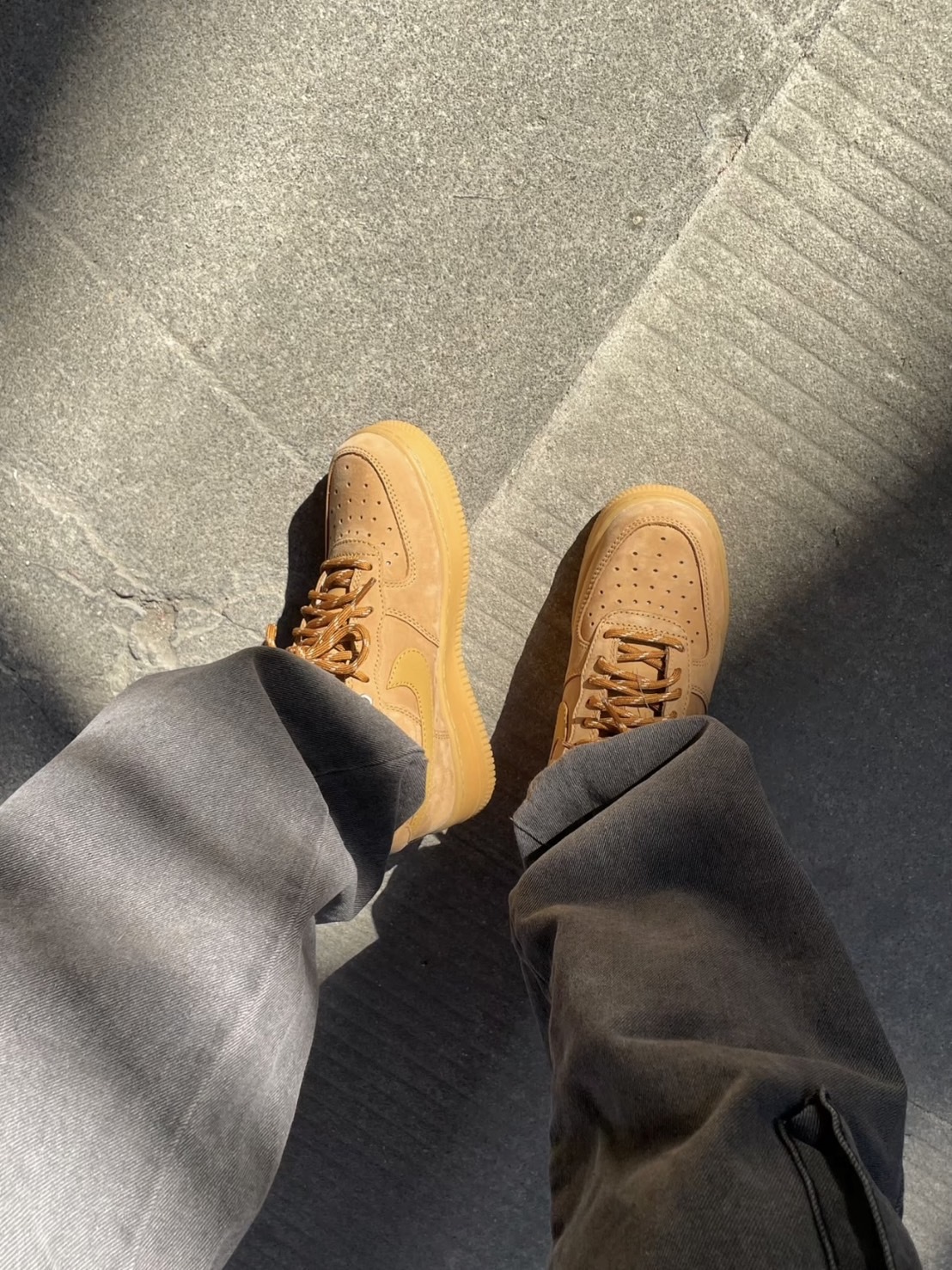 <快速出貨> Nike Air Force 1 Low "Wheat Flax" 小麥焦糖 男鞋