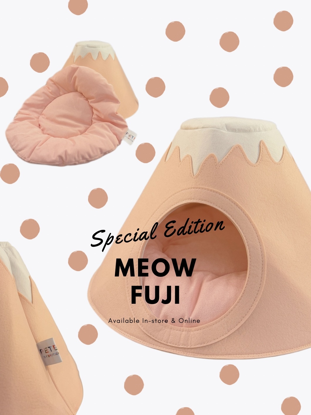 限量版 Meow Fuji in Pink