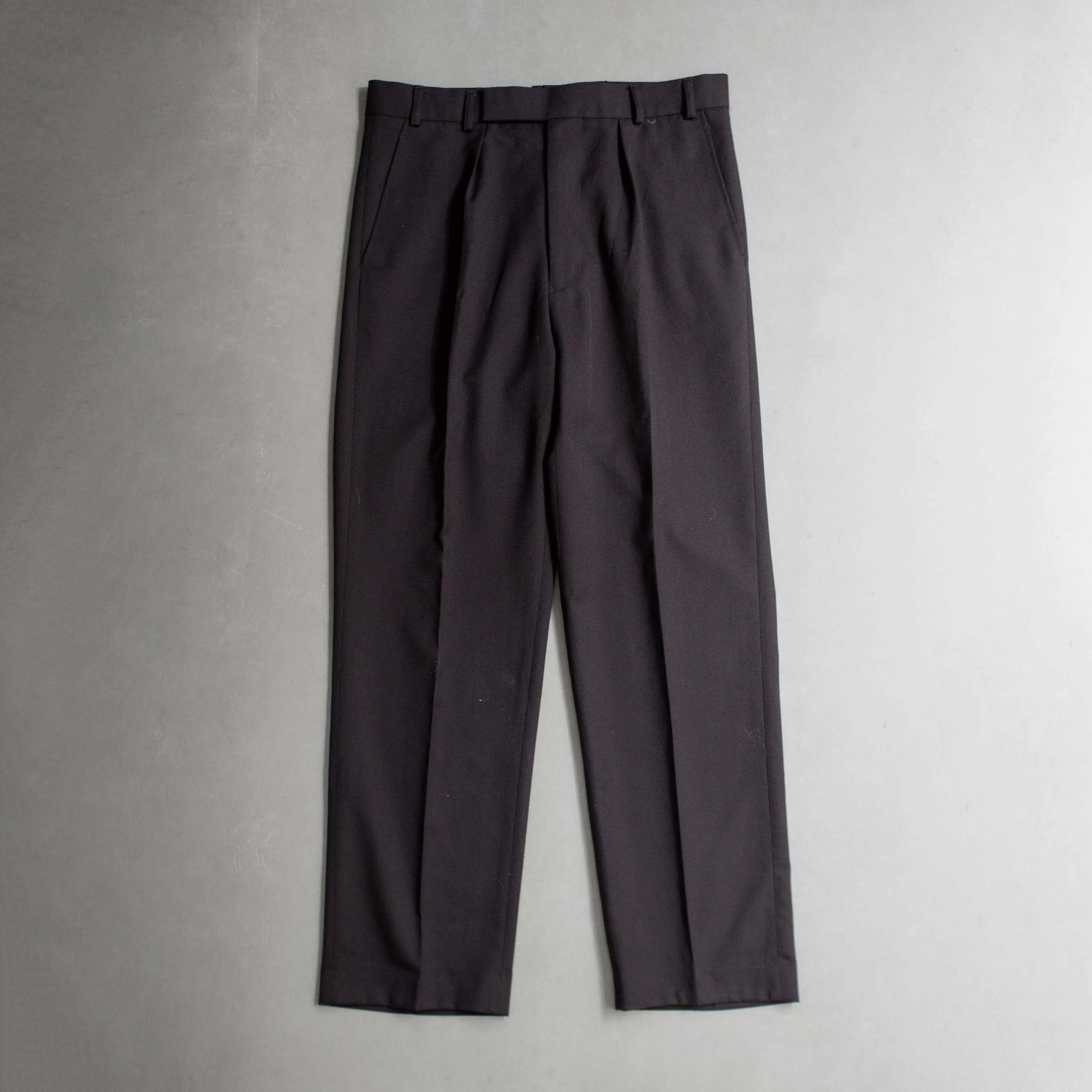 BRITISH ARMY DRESS TROUSERS 英軍 黑色 羊毛 長褲 西裝褲