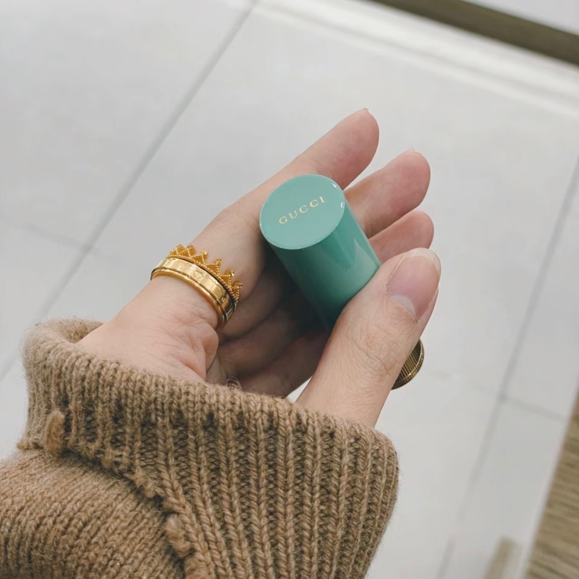 （現貨）GUCCI 保濕護唇膏 #01 3.5g