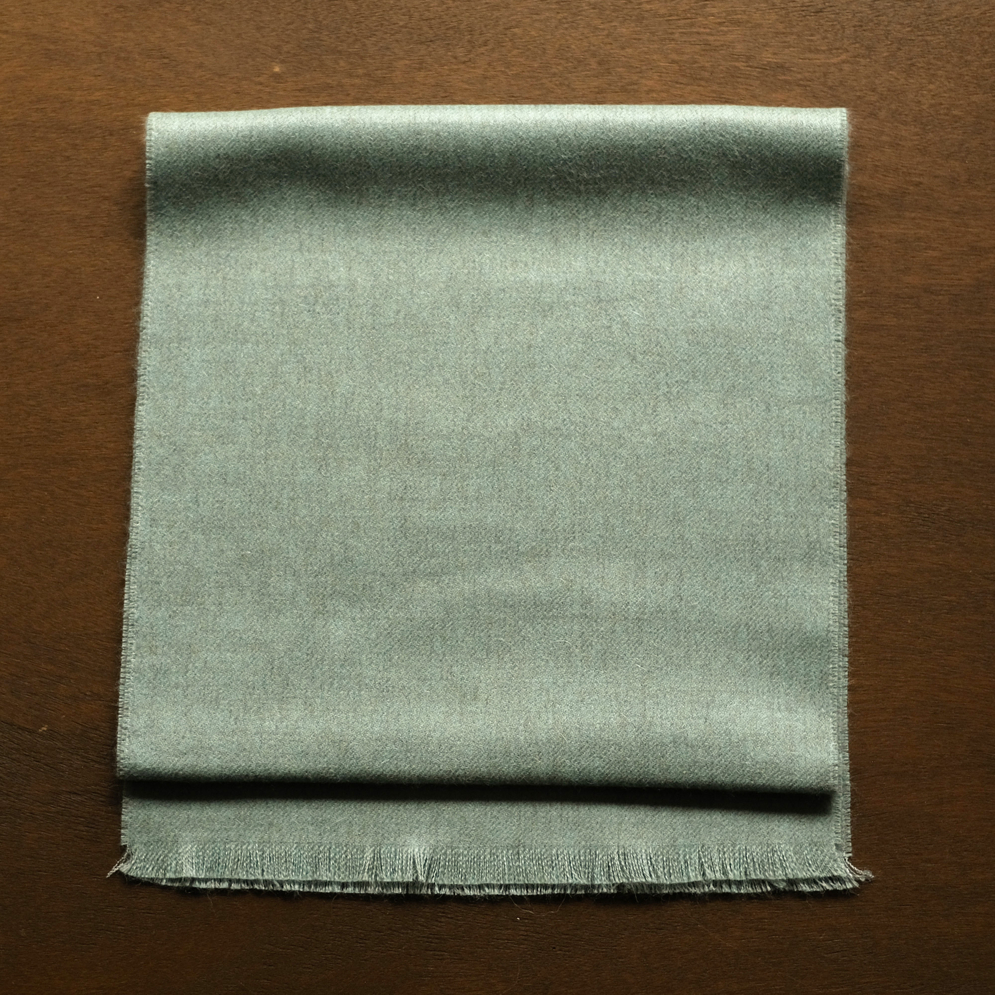 安地斯羊駝圍巾｜淺湖綠｜秘魯