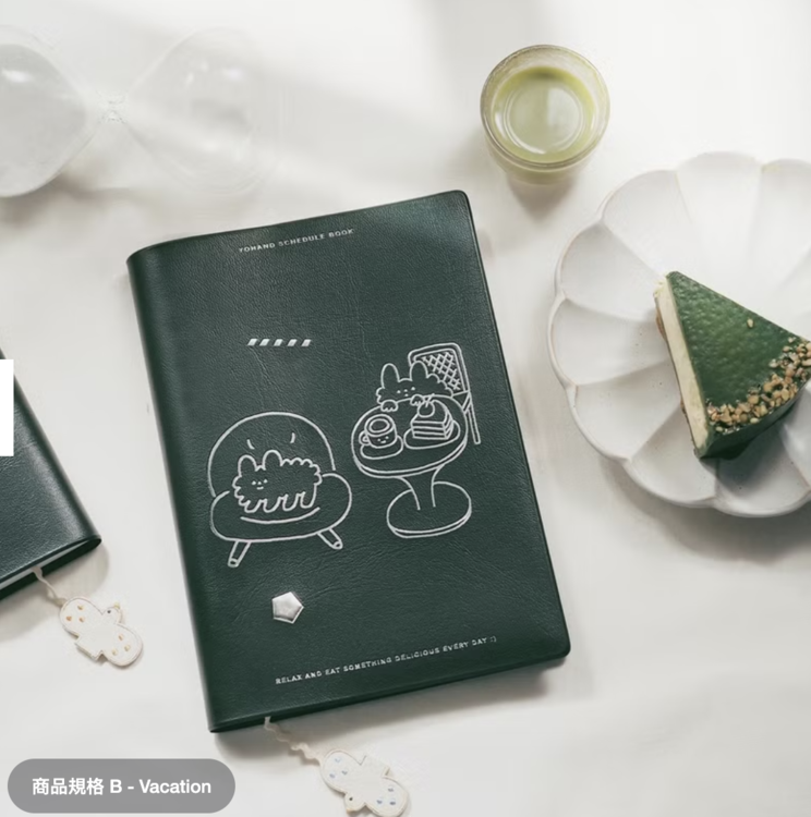 右手超人｜超淺色格子本｜大｜Vacation