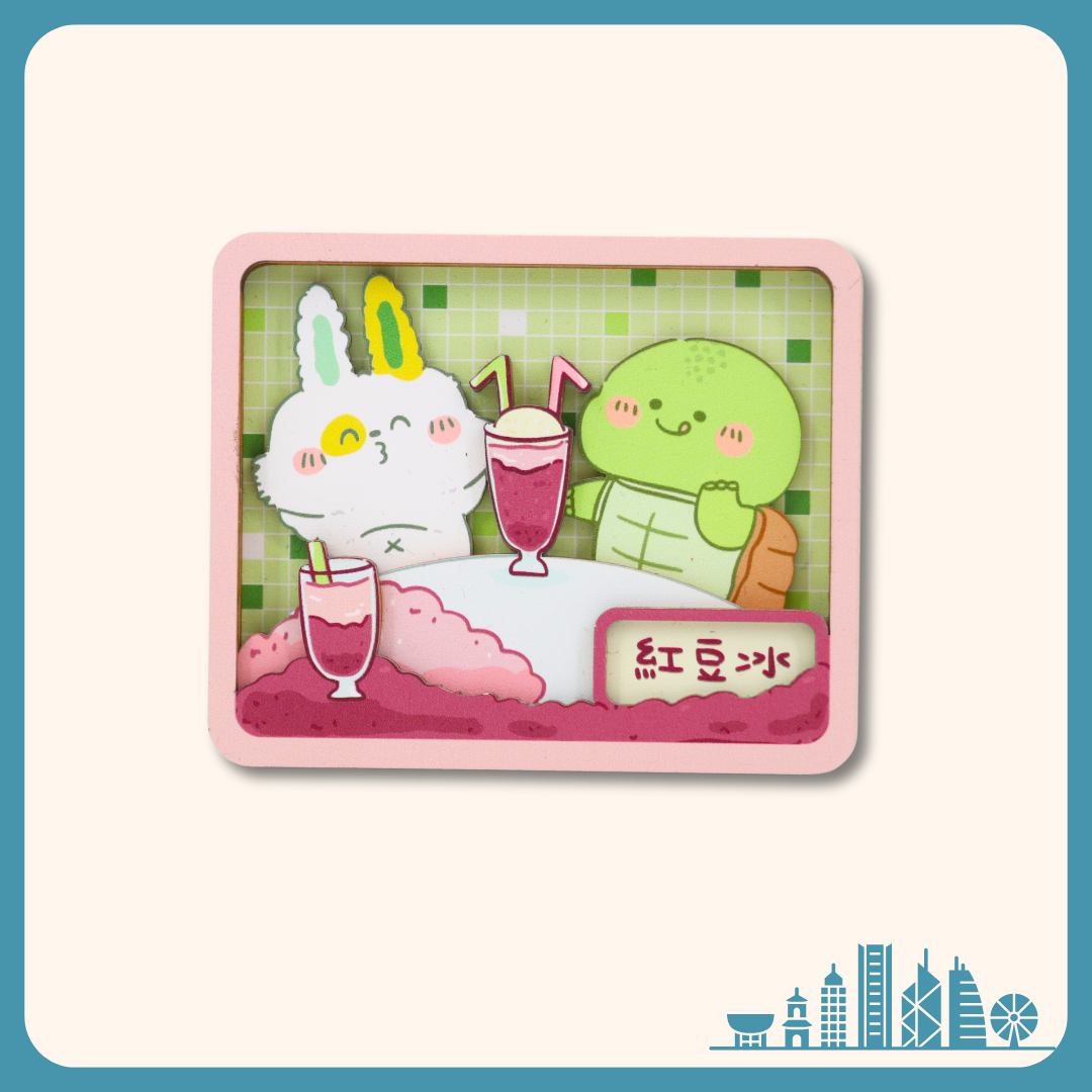 Robbi Family Food Magnet - Red Bean Fizzy