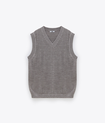 【第二件5折】網洞手勾針織背心