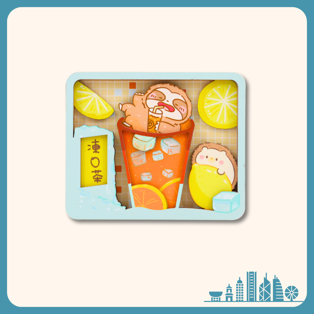 Robbi Family Food Magnet - Lemon Ice Tea