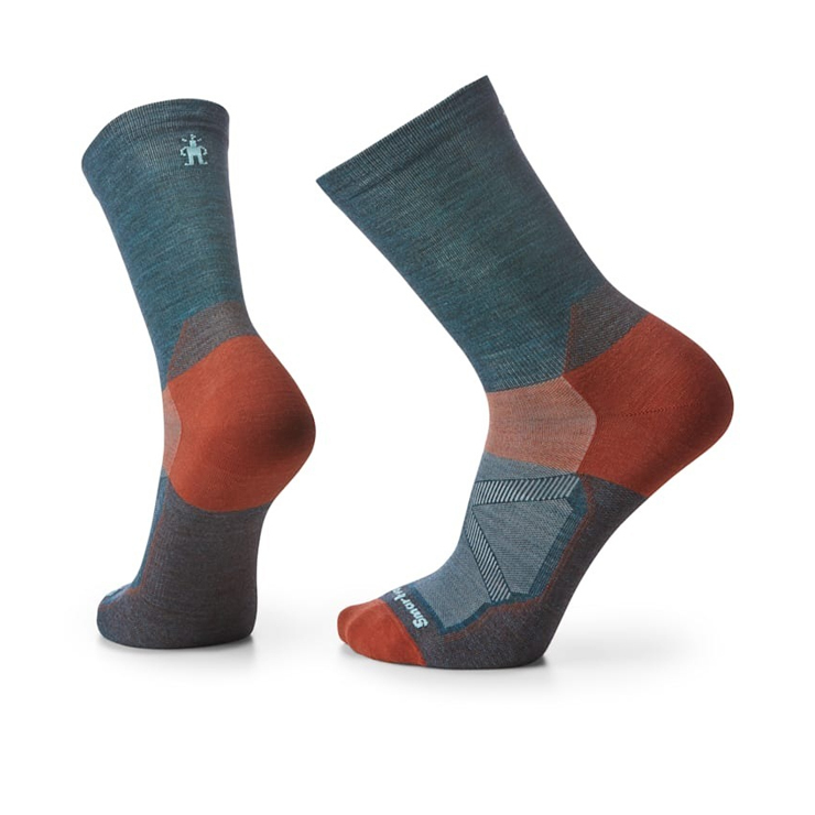 【Smartwool】男款自行車超輕減震中長襪 / SW001966G74