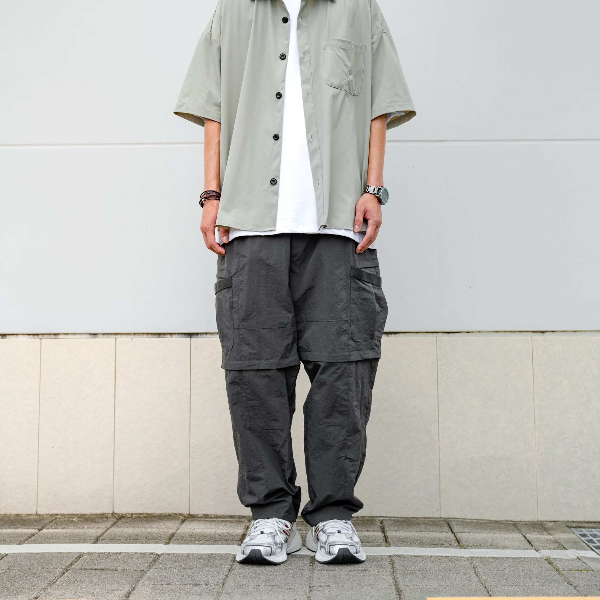 SBG 防潑水可拆式工裝長短褲 SB1124