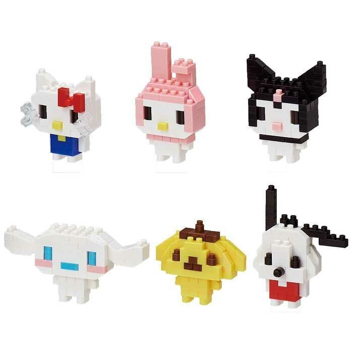 Sanrio 角色迷你積木 mininano Sanrio Characters      BOX IN 6
