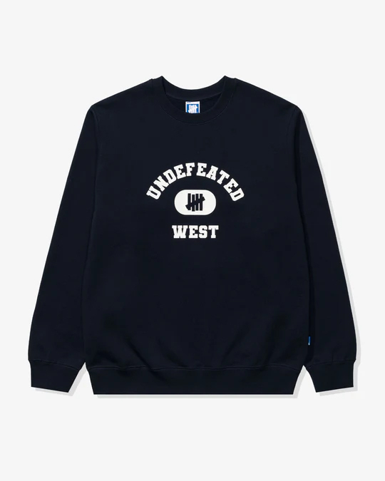 ☆ETW☆【EASY TO WEAR】UNDEFEATED WEST CREWNECK 柵欄 長T 大學T 東方 西方