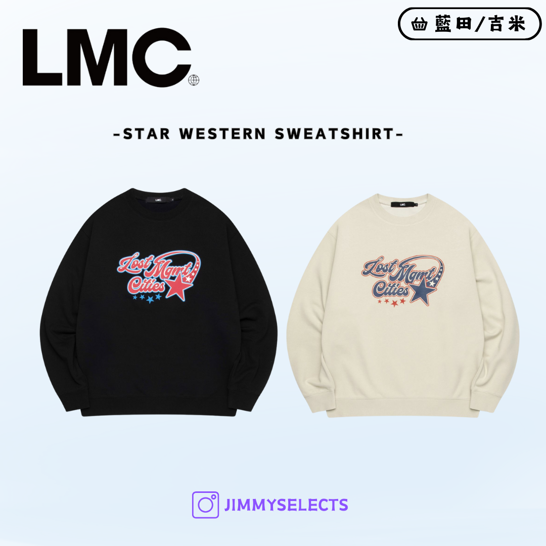 【代購】LMC STAR WESTERN SWEATSHIRT 長袖 衛衣 0LM45SSW702