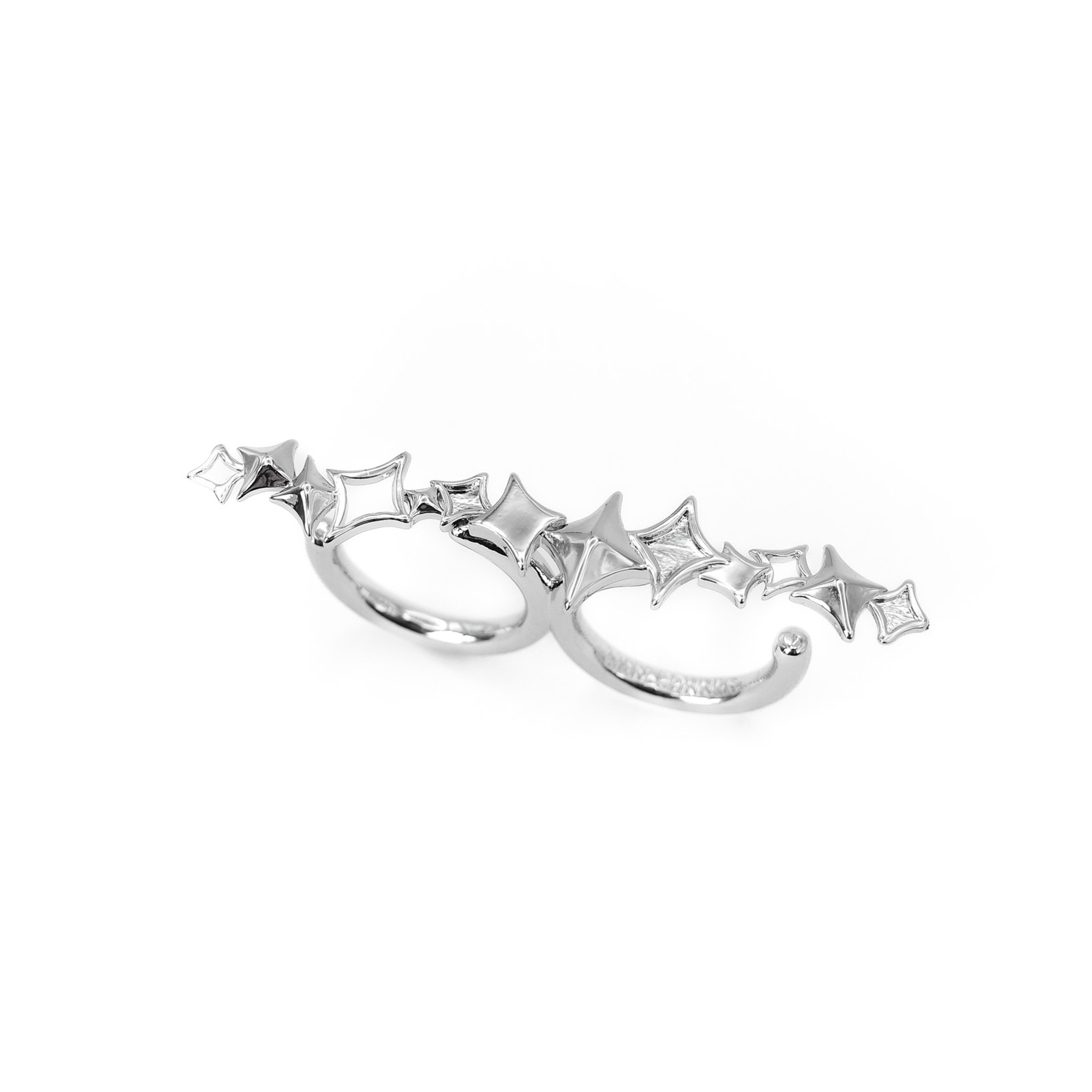 Liam Conner / 流星雙環戒指 #003-R03