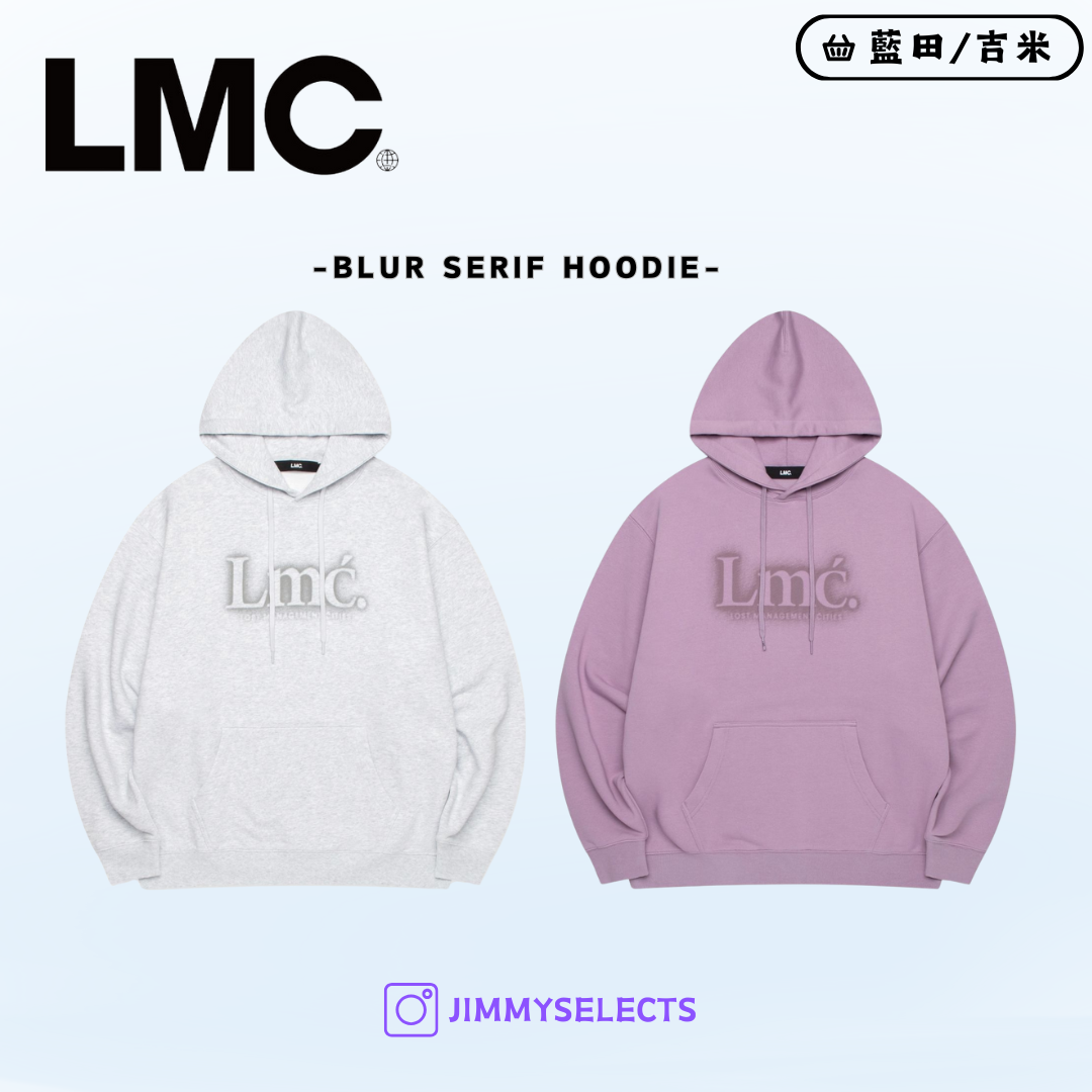 【代購】LMC BLUR SERIF HOODIE 帽T 長袖 0LM45SHD103