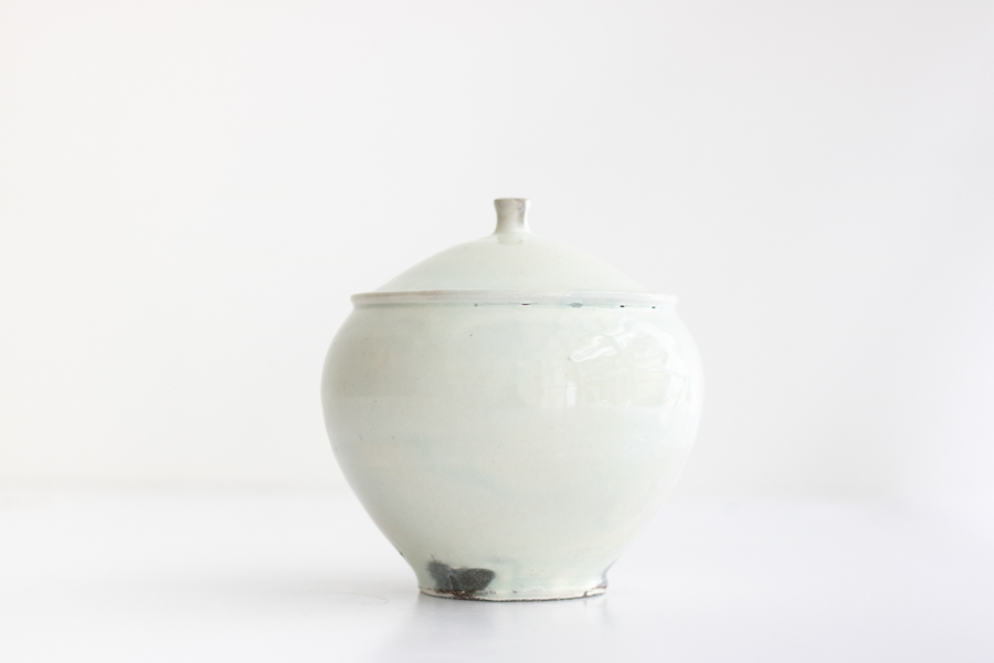 +g 古谷宣幸-粉引蓋物 C