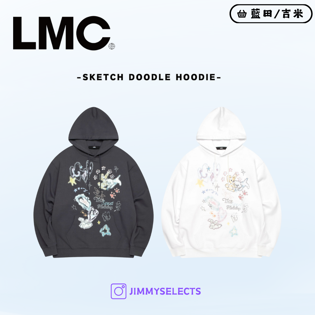 【代購】 LMC SKETCH DOODLE HOODIE 帽T 長袖 0LM45SHD702