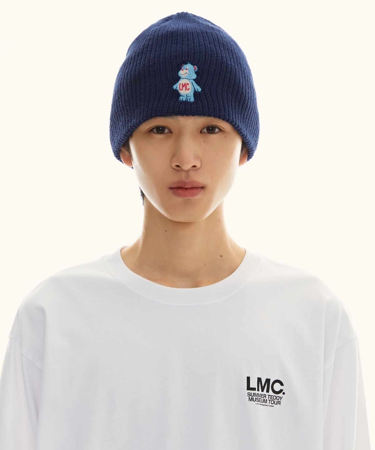 【代購】LMC BEAR EMB UNCUFFED BEANIE 熊熊 針織帽 毛帽 0LM45SBN301