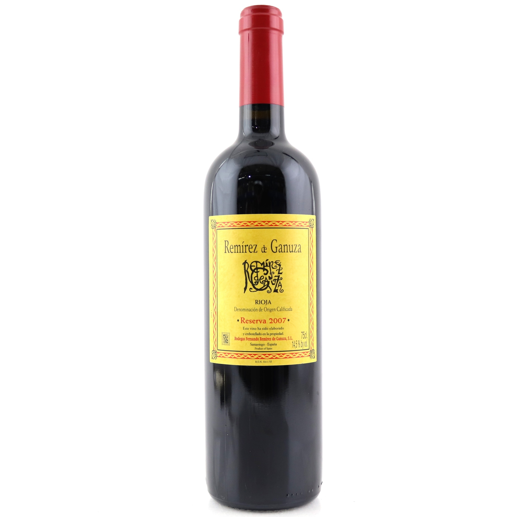 Remírez de Ganuza Rioja Reserva 2007 (RP95)