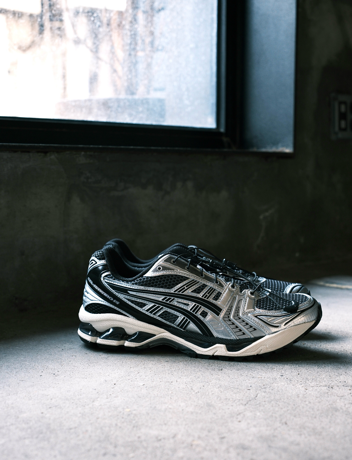 Asics Unlimited Gel-Kayano 14 "Carrier Grey Black" 黑銀 1203A549-020