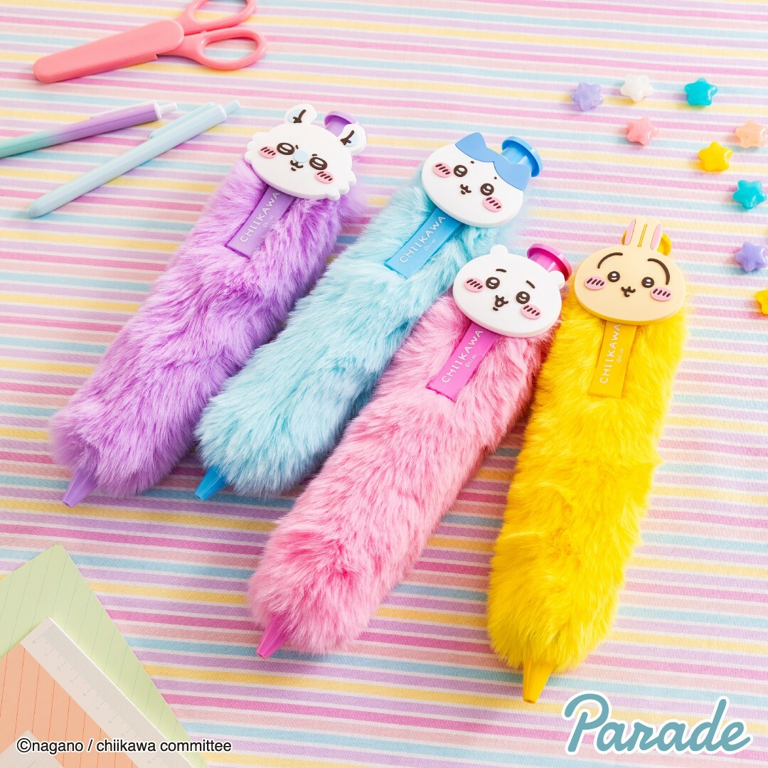 KTQ STORE ‧ 日本 Chiikawa 吉伊卡哇 景品 蓬鬆大原子筆