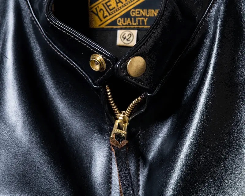 Y'2 Leather – PR-64 VINTAGE HORSE LIGHT SINGLE RIDERS JACKET