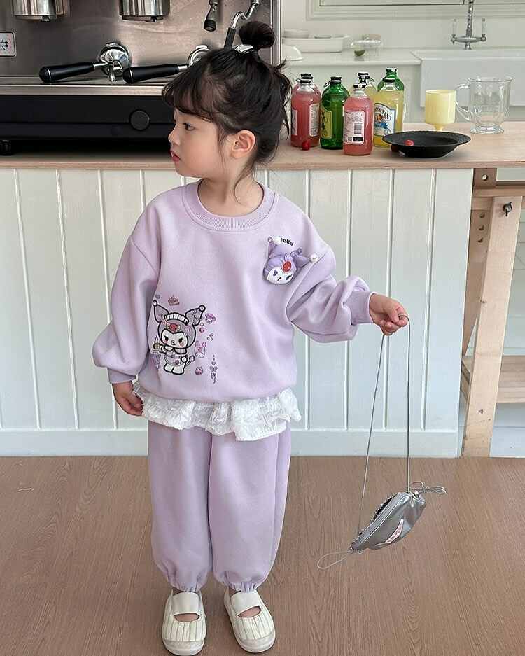 舒適軟彈可愛運動套裝