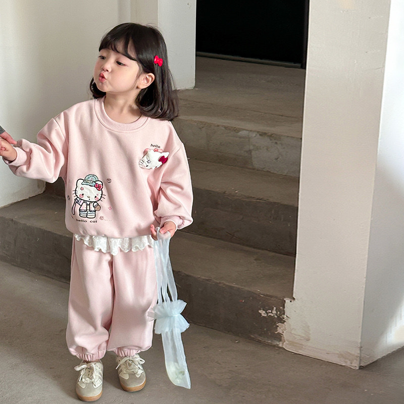 舒適軟彈可愛運動套裝