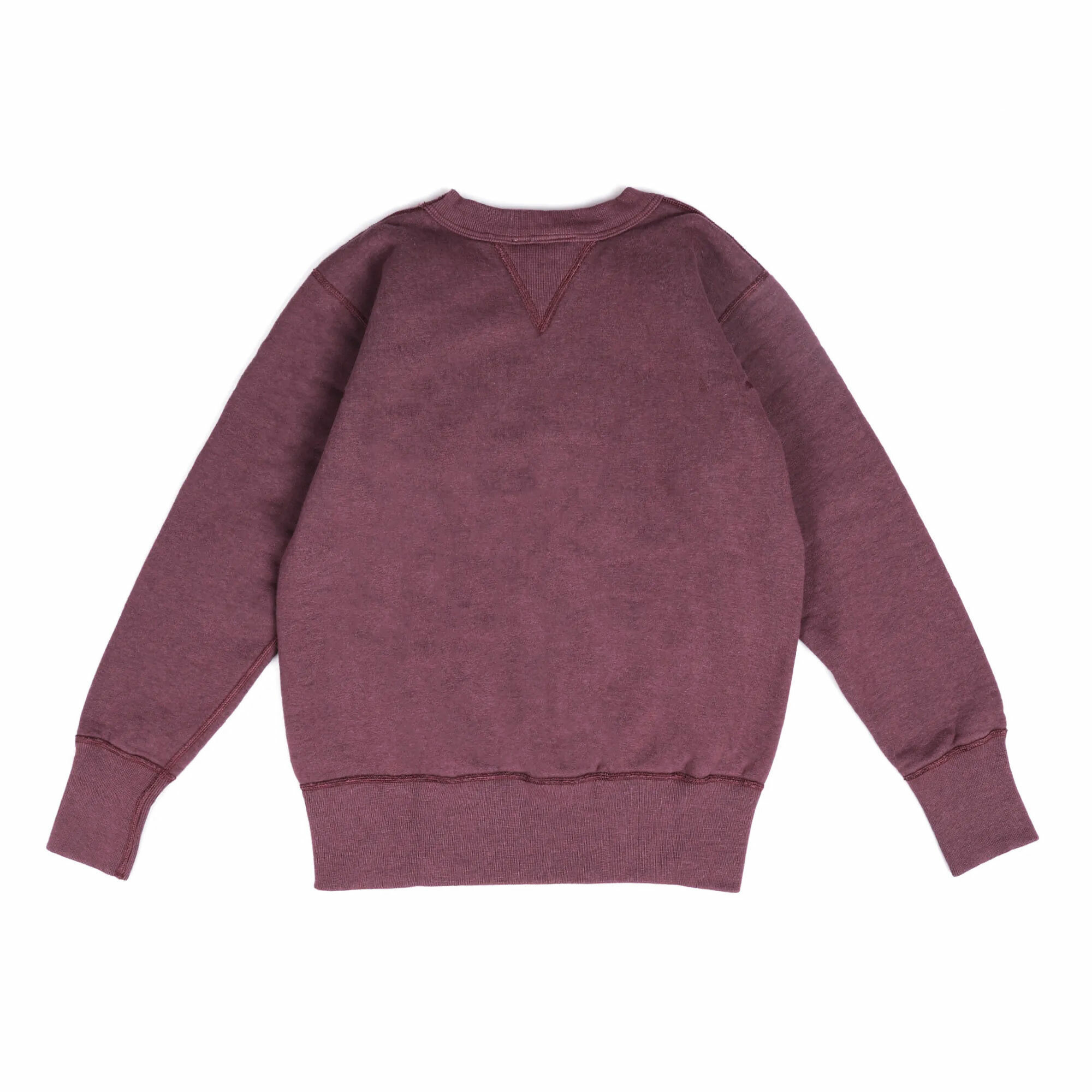 TWO MOONS - No.92022 V Gusset Set In Sleeve Sweatshirt (MAROON)