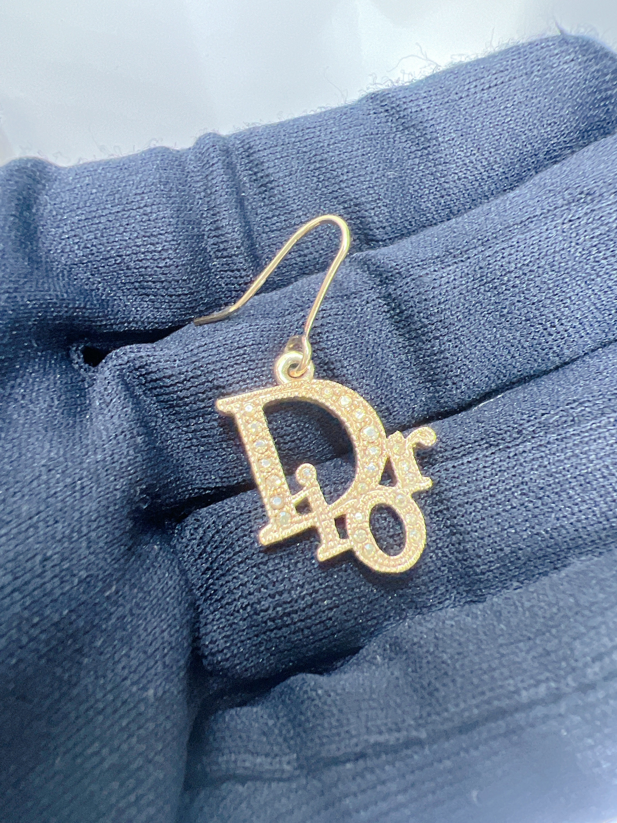 Dior earrings crystal