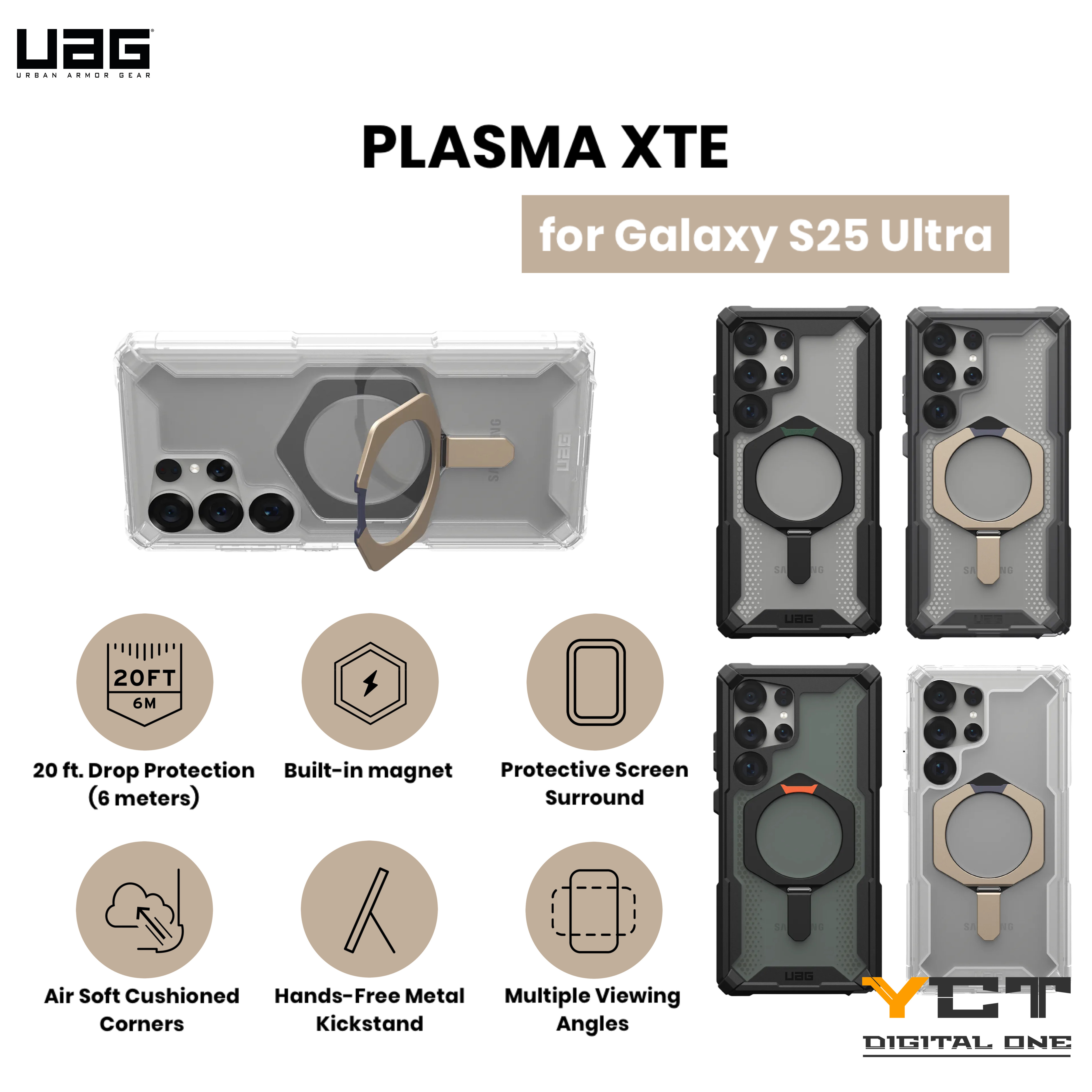 UAG Plasma XTE Galaxy S25  系列手機保護殼