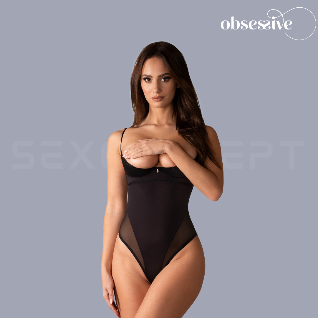 Obsessive - Stelisa teddy (cupless & crotchless) - S/M/L/XL