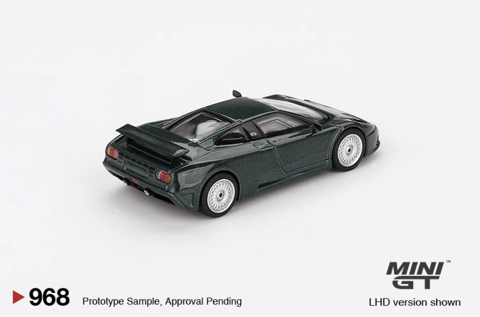 【預訂】Mini GT #968 Bugatti EB110 GT Verde Scuro