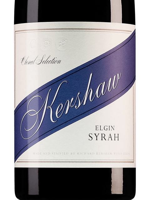 Kershaw Clonal Selection Syrah 2013 (RP90)
