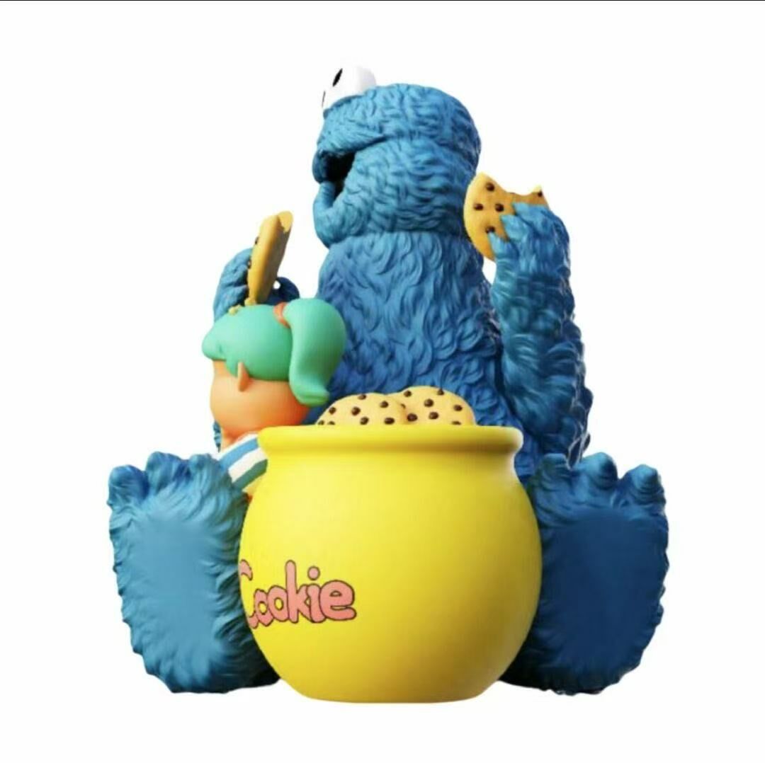 Jun Oson x Sesame Street Cookie Monster 甜餅怪 芝麻街
