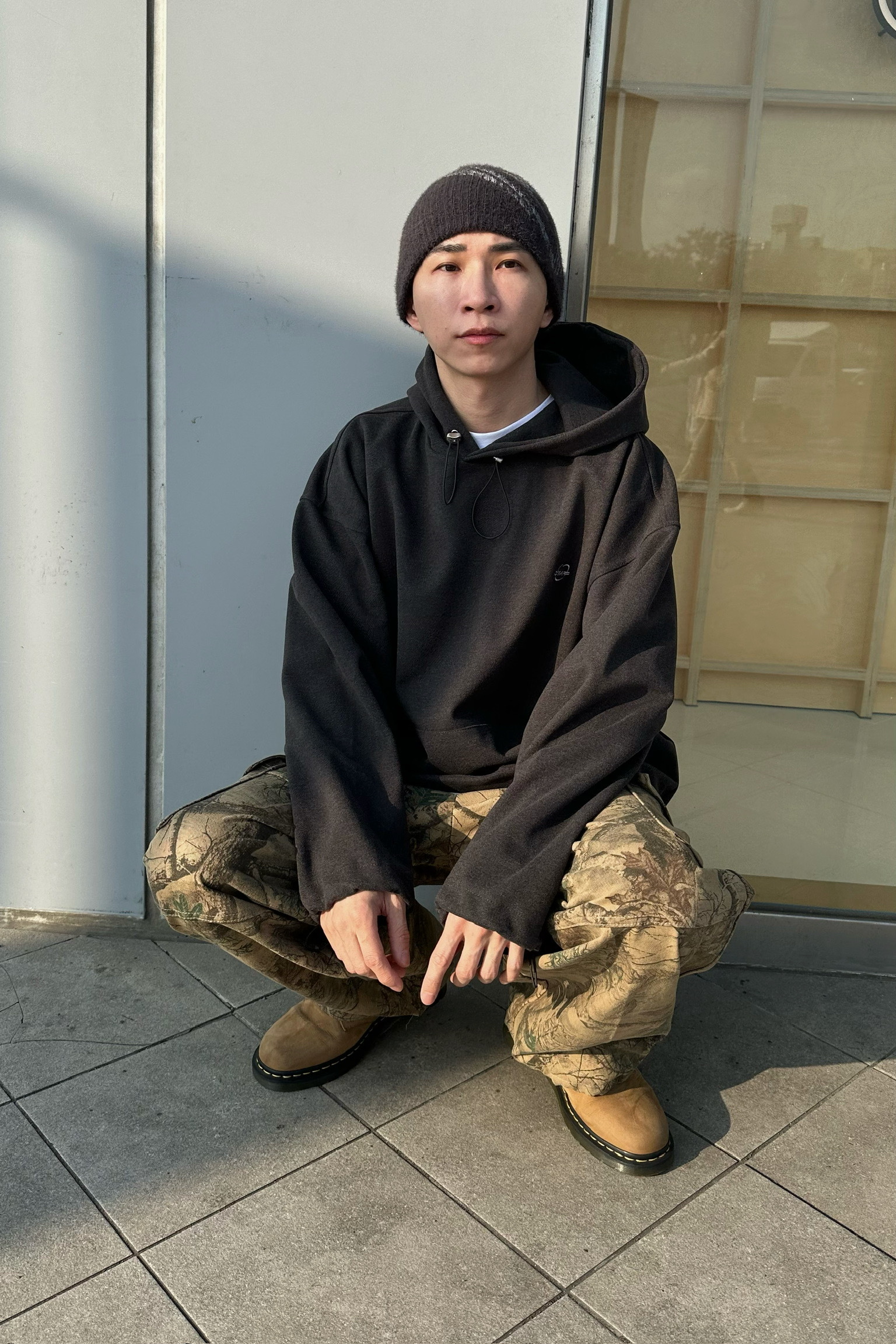 CMF毛呢刺繡帽Tee （春節限量色）