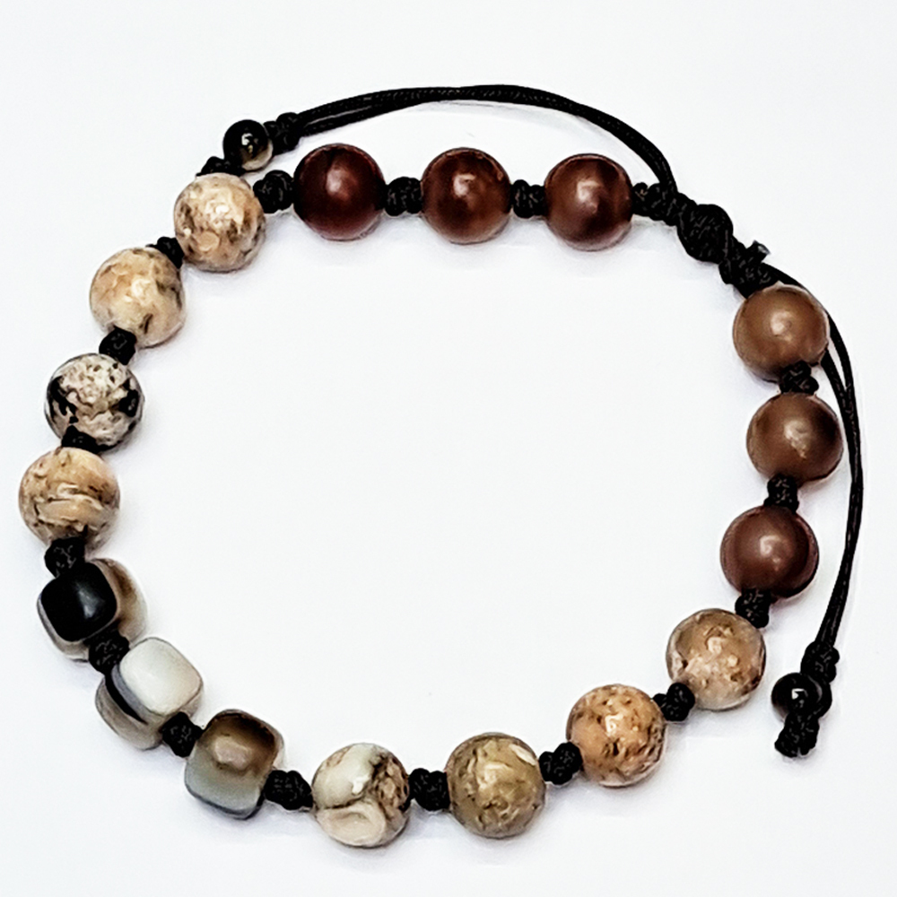 藥師珠&龍宮舍利{靈骨}8mm 中國結手鍊【十方】154251