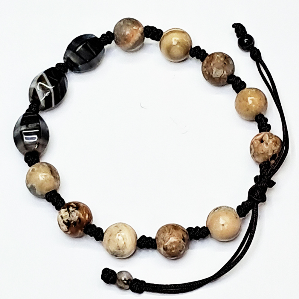 藥師珠&龍宮舍利{靈骨}8mm 中國結手鍊【十方】154252