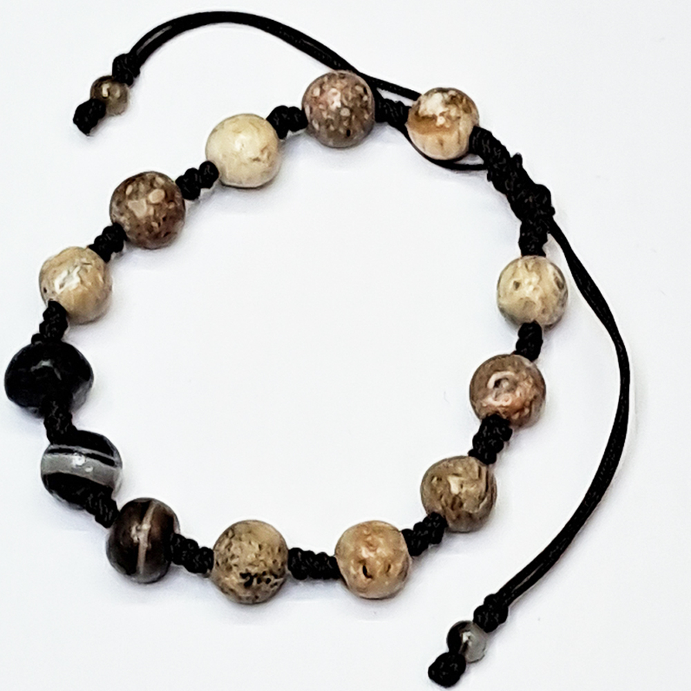 藥師珠&龍宮舍利{靈骨}8mm 中國結手鍊【十方】154253