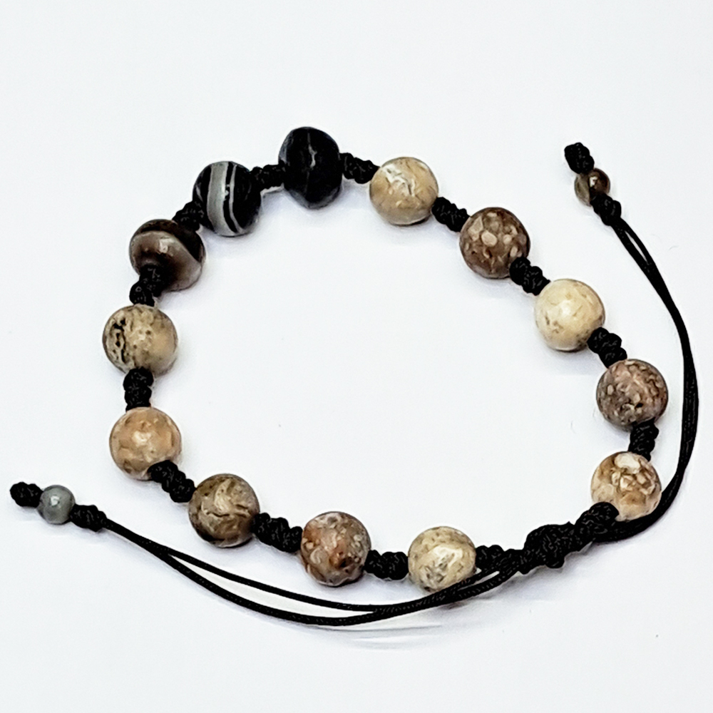 藥師珠&龍宮舍利{靈骨}8mm 中國結手鍊【十方】154253