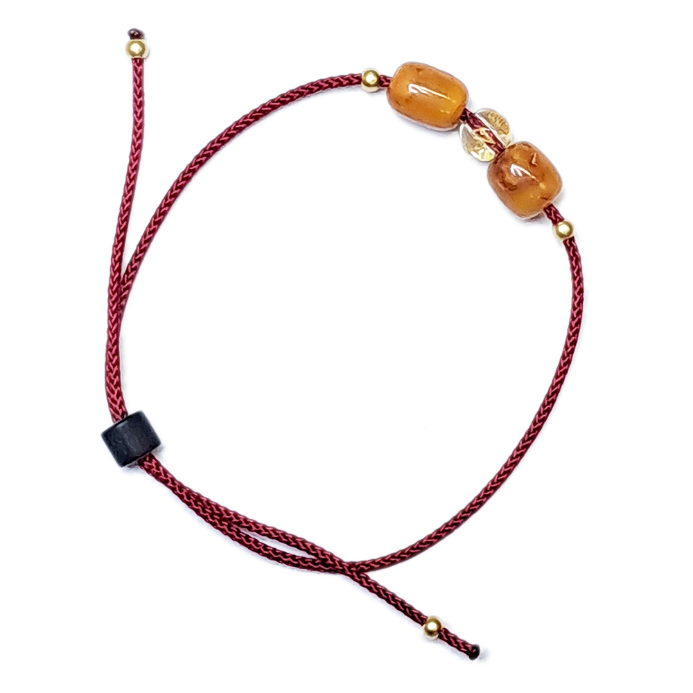 老蜜納&六字真言{水晶} 中國結手鍊【十方】154272