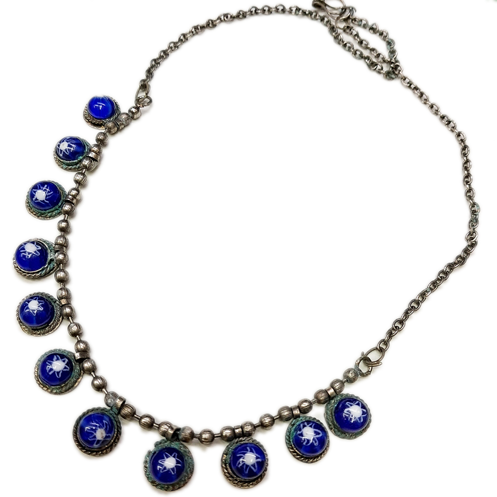 藍瓷項鍊【十方】154289