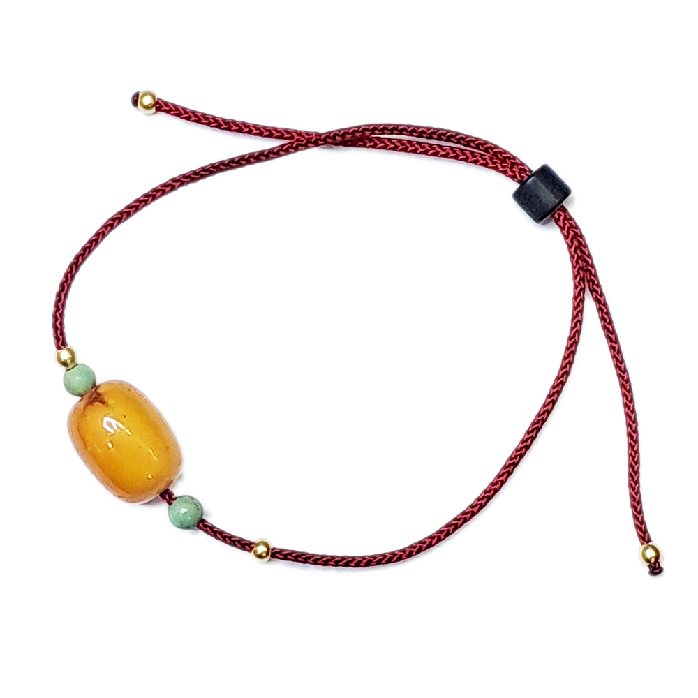 老蜜納&綠松石 中國結手鍊【十方】154270