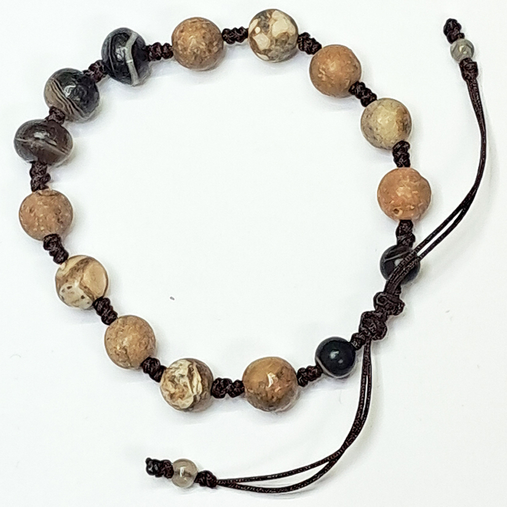 藥師珠&龍宮舍利{靈骨}8mm 中國結手鍊【十方】154259