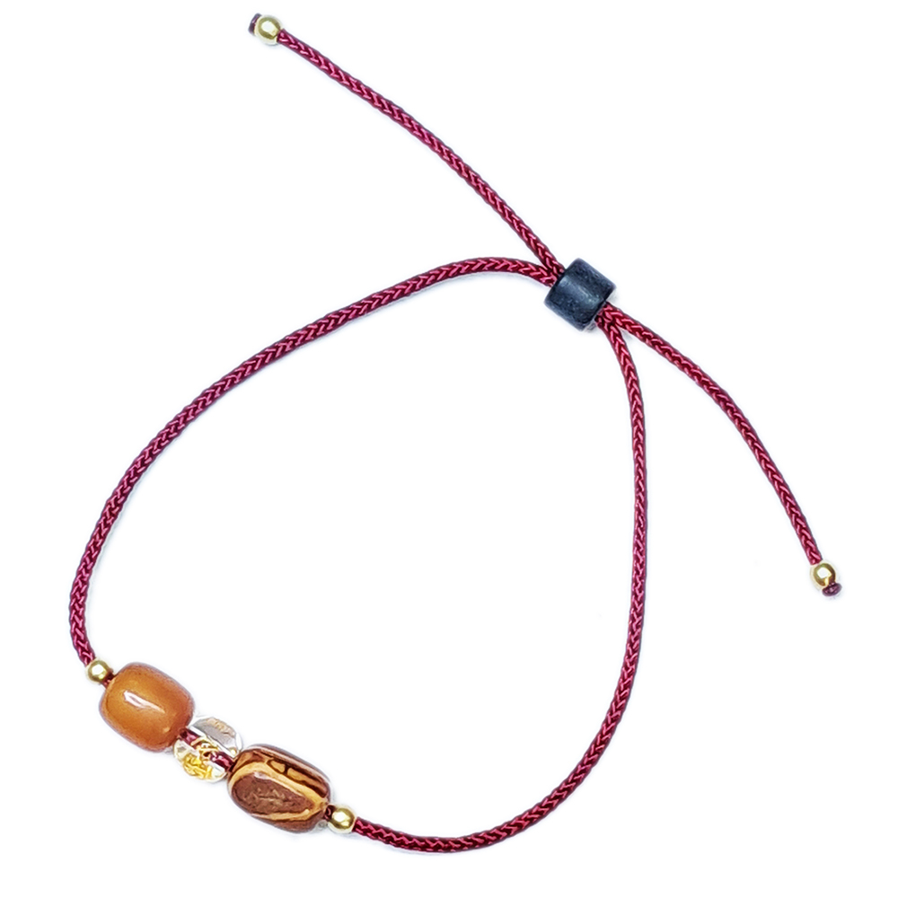 老蜜納&六字真言{水晶} 中國結手鍊【十方】154274