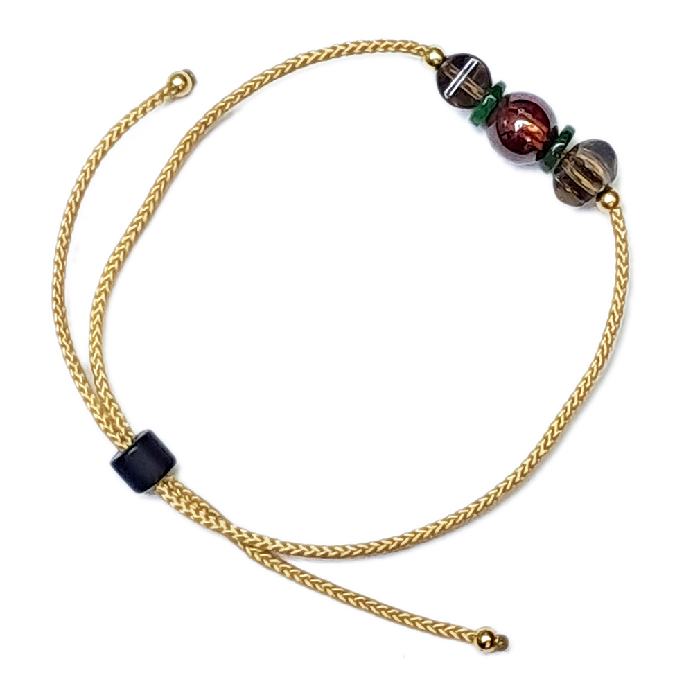 水龍珠8mm&茶晶 中國結手鍊【十方】154267