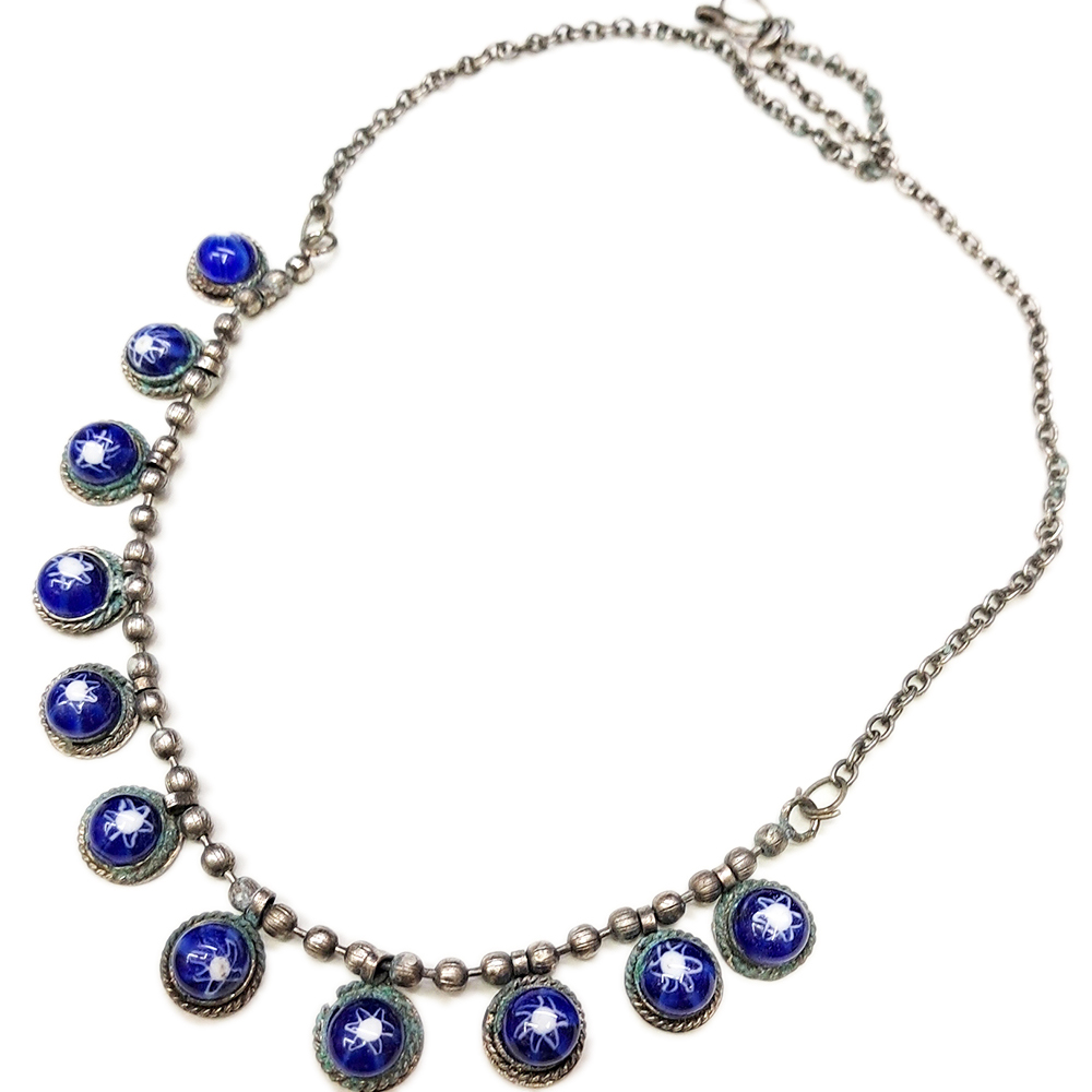 藍瓷項鍊【十方】154289