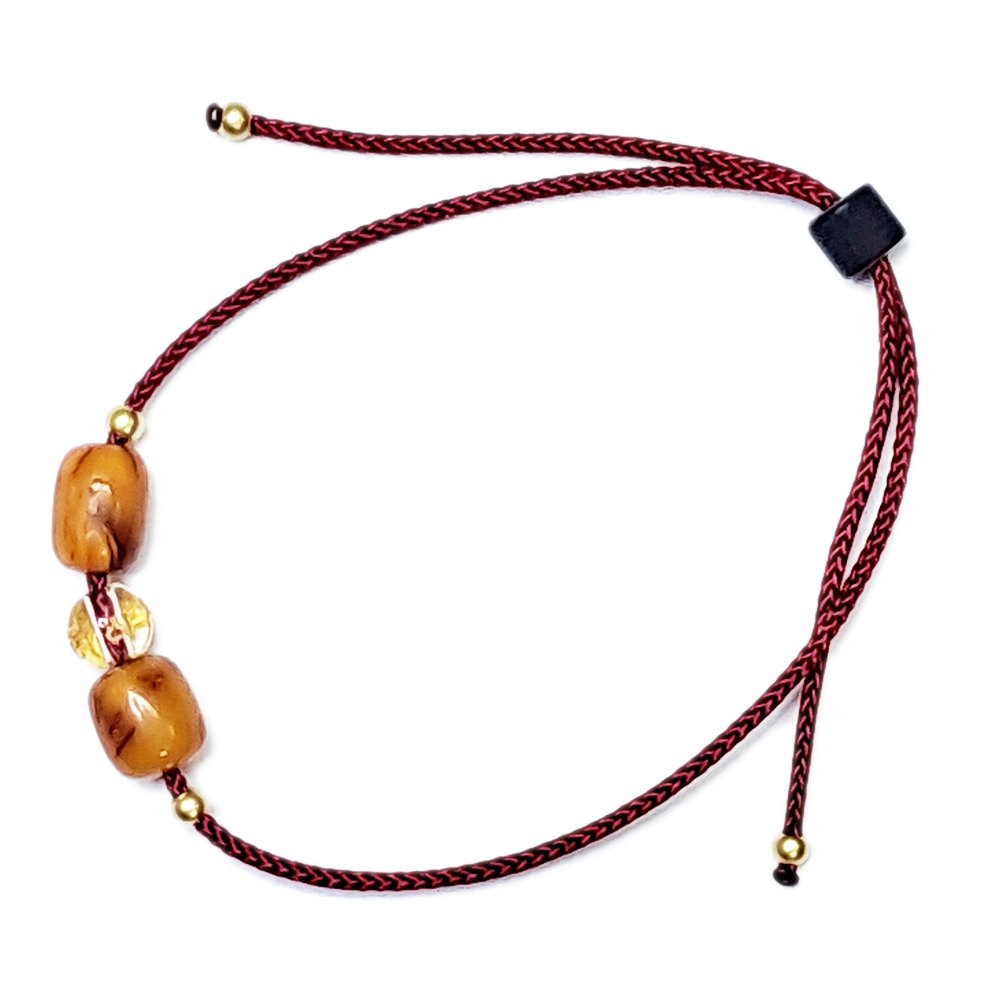 老蜜納&六字真言{水晶} 中國結手鍊【十方】154272