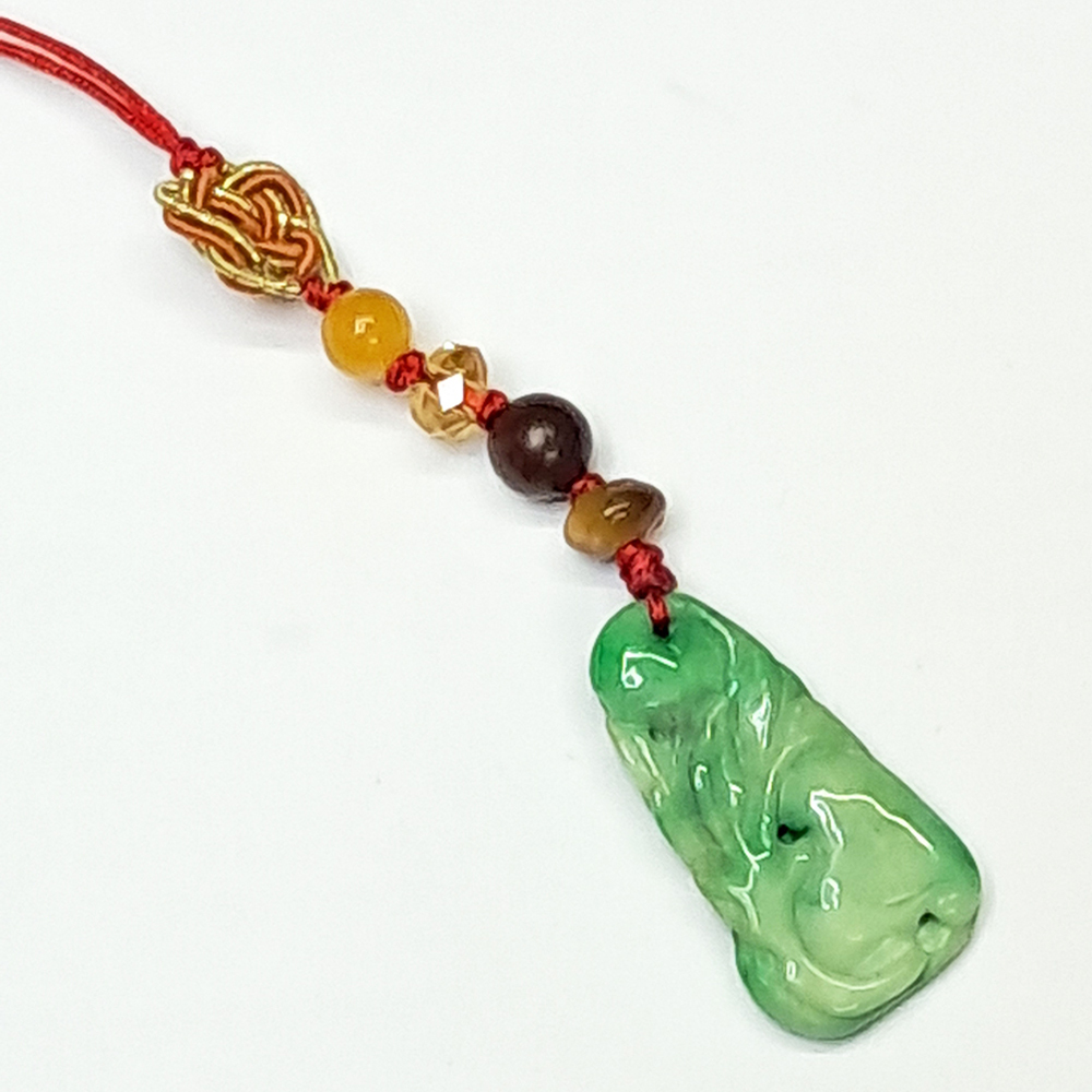 玉壽桃 掛飾【十方】154286